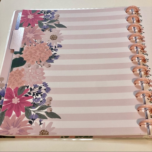 The happy planner Springtime Flora Big Notebook - Picture 9 of 11